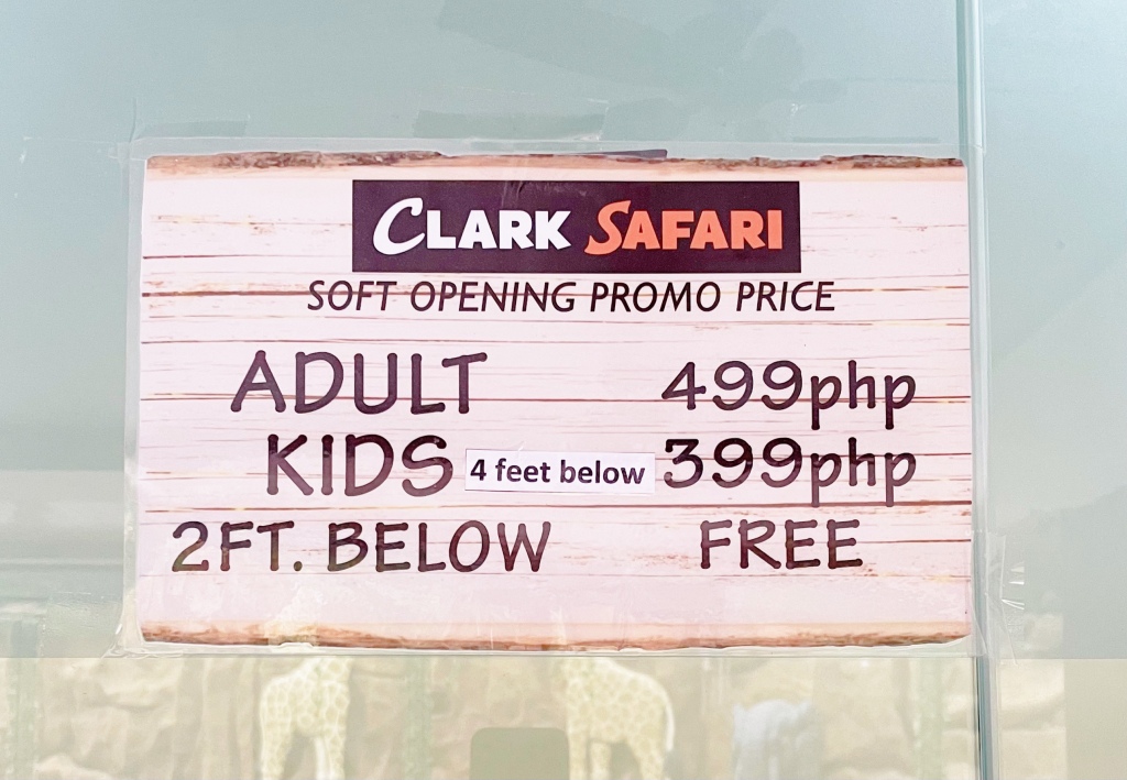 clark safari rates